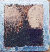 Contained Vision, Oil on Linen and Board,10x10cm, 2004