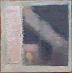 Worn,Oil on Linen and Board, 15x15cm, 2004