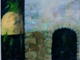 Looking Beneath_c, oil on paper, 31 x 41cm, 1997 - Private Collection
